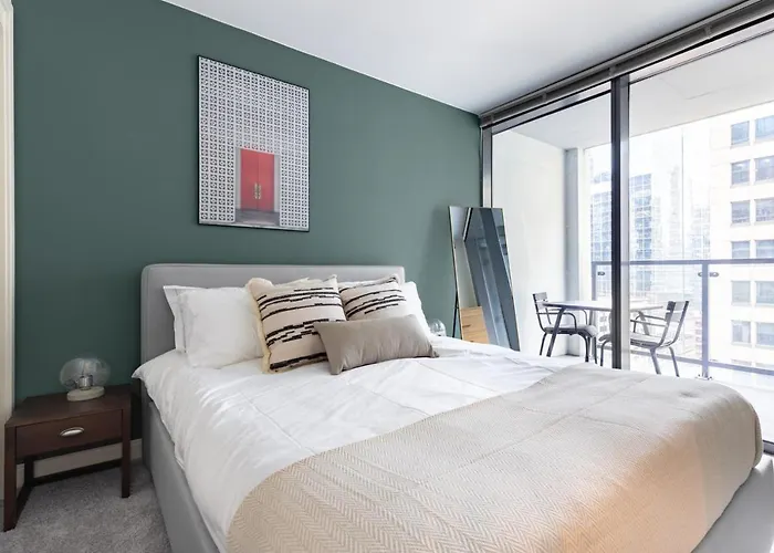 Loop 1br W Gym Pool Nr Financial District Chi-232 Apartamento