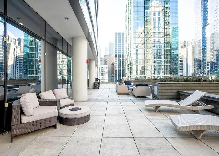 Loop 1br W Gym Pool Nr Financial District Chi-232 Apartamento *